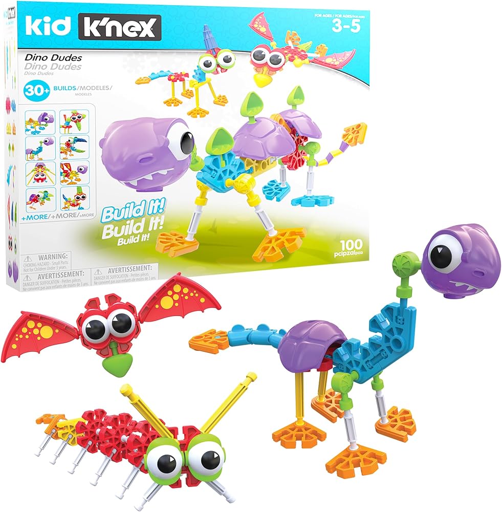 Kid K'NEX Dino Dudes Baukasten