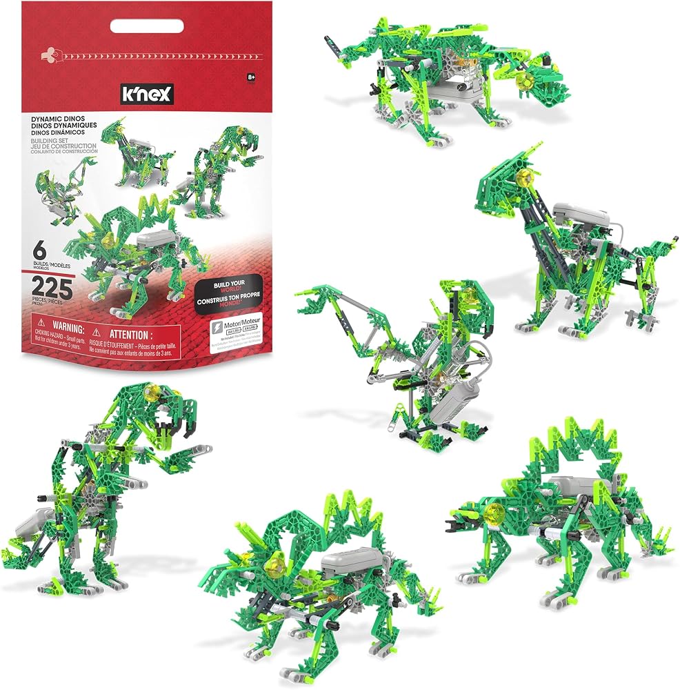 K'NEX Dynamic Dinos Bauset